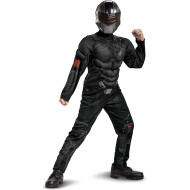 Fantasia GI Joe Snake Eyes com Músculos Infantil