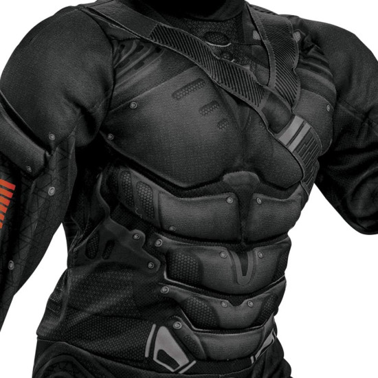 Fantasia GI Joe Snake Eyes com Músculos Infantil Fantasia GI Joe Snake Eyes com Músculos Infantil