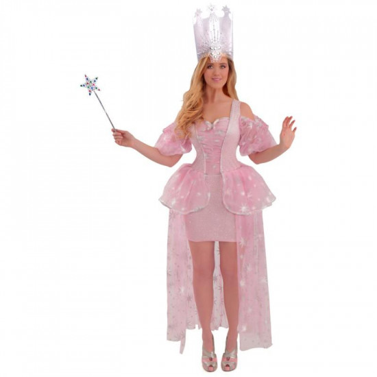 Fantasia Glinda Mágico de Oz Adulto Sexy