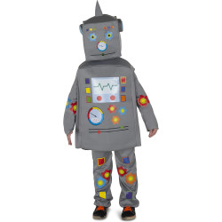 Fantasia de Robô Infantil Luxo