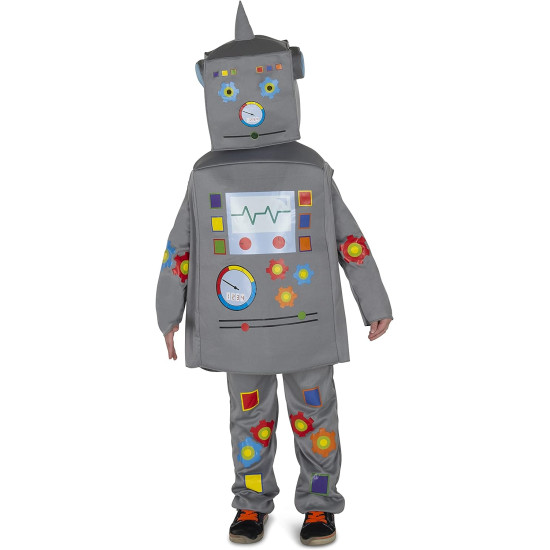 Fantasia de Robô Infantil Luxo Fantasia de Robô Infantil Luxo