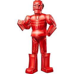 Fantasia de Robô de Luxo Clássica Infantil