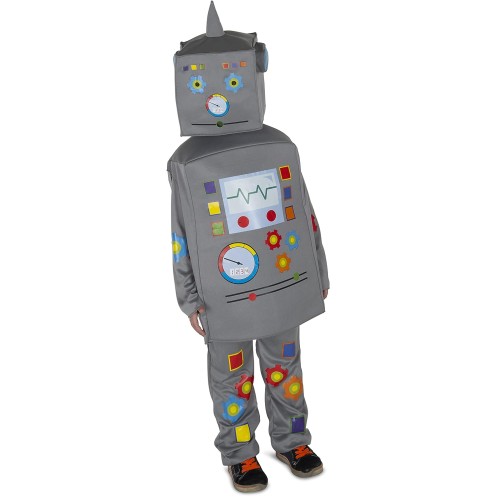 Fantasia de Robô Infantil Luxo