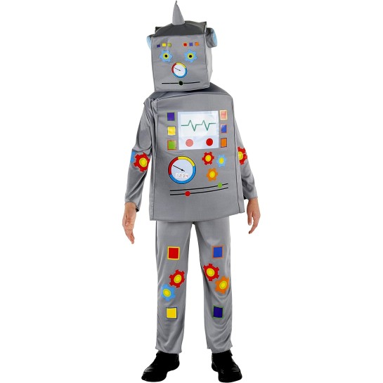 Fantasia de Robô Infantil Luxo