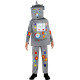 Fantasia de Robô Infantil Luxo Fantasia de Robô Infantil Luxo