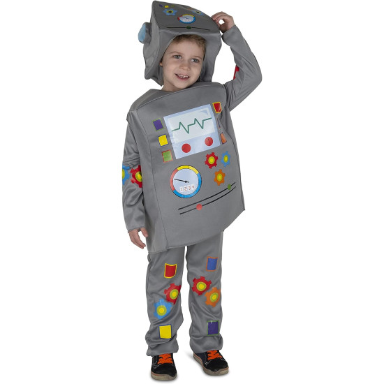 Fantasia de Robô Infantil Luxo Fantasia de Robô Infantil Luxo