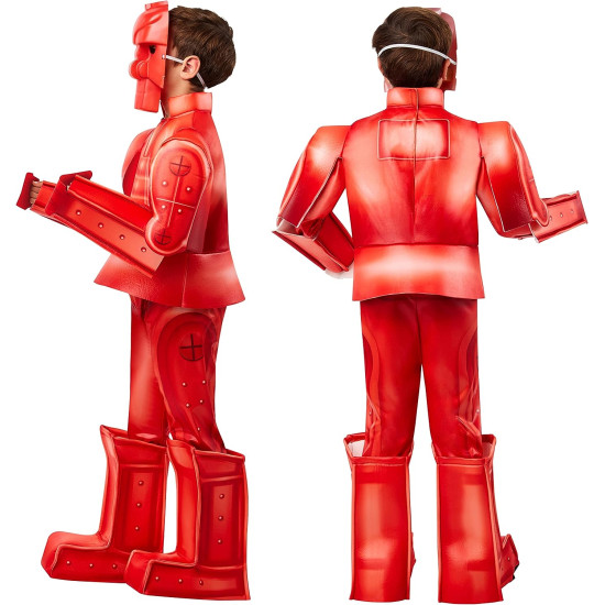 Fantasia de Robô de Luxo Clássica Infantil Fantasia de Robô de Luxo Clássica Infantil