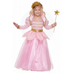 Fantasia Princesa Pink Infantil