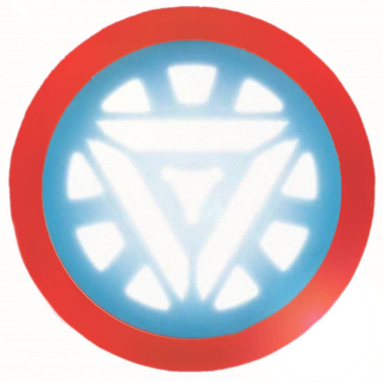 Fantasia Homem de Ferro Iron Man 3 Luz do Peito Reator 