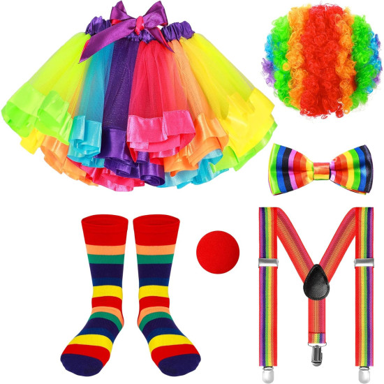 Fantasia Palhaço Infantil Tutu Kit