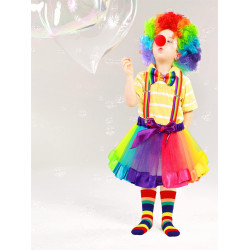 Fantasia Palhaço Infantil Tutu Kit