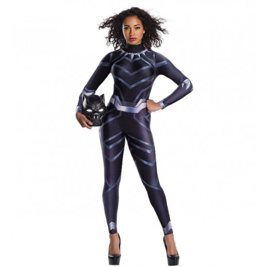Fantasia Pantera Negra Guerra Infinita Feminino Adulto Fantasia Pantera Negra Guerra Infinita Feminino Adulto