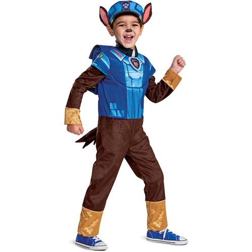 Fantasia Chase Patrulha Canina Paw Patrol Luxo Infantil Fantasia Chase Patrulha Canina Paw Patrol Luxo Infantil