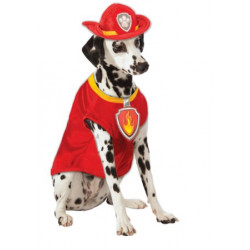 Fantasia Pet Marshall Patrulha Canina Paw Patrol