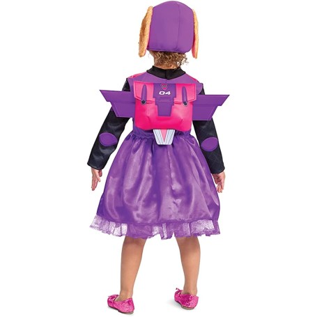 Fantasia Skye Patrulha Canina Paw Patrol Infantil Luxo Nova Fantasia Skye Patrulha Canina Paw Patrol Infantil Luxo Nova