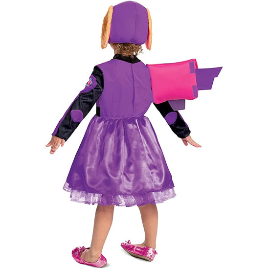 Fantasia Skye Patrulha Canina Paw Patrol Infantil Luxo Nova