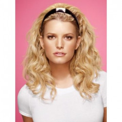 Extensão de Cabelo com Tiara Loira Jessica Simpson