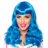 Peruca Adulto Azul Katy Perry Clássica