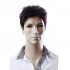Peruca Adulto Masculina com Fibra Sintética Natural curto