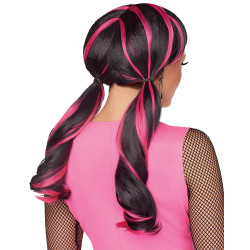 Peruca Adulto Monster High Draculaura Luxo