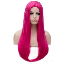 Peruca Adulto Rosa Titans