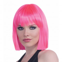 Peruca Adulto Sexy Chanel e Rosa Luxo