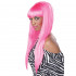Peruca Adulto Sexy Lisa Longa e Rosa