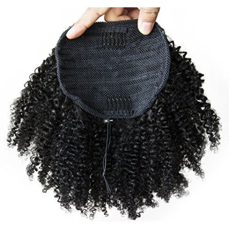 Peruca Afro Cabelo Humano Remy 25cm Peruca Afro Cabelo Humano Remy 25cm