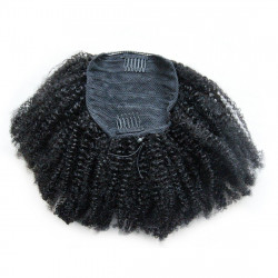 Peruca Afro Cabelo Humano Remy 25cm