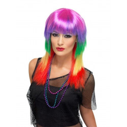 Peruca Arco Iris Adulto