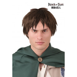 Peruca Attack on Titan Eren Adulto Luxo