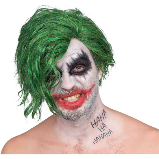 Peruca Coringa Esquadrão Suicida Joker