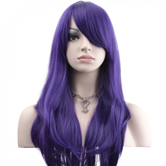 Peruca Descendentes Disney Mal Adulto Luxo