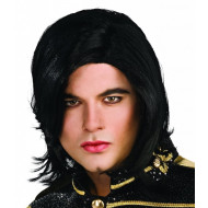 Peruca do Michael Jackson Luxo Adulto