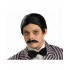 Peruca e Bigode Adulto Família Addams Gomez