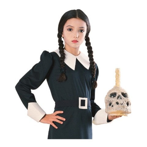 Peruca Infantil Família Addams Peruca Infantil Família Addams