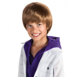 Peruca Infantil Justin Bieber