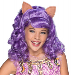 Peruca Infantil Monster High Clawdeen Wolf Chic
