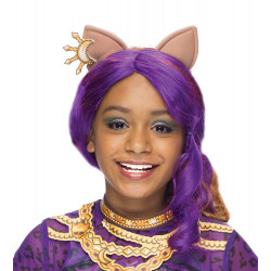 Peruca Infantil Monster High Clawdeen Wolf Elegante