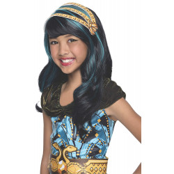 Peruca Infantil Monster High Cleo de Nile Clássica