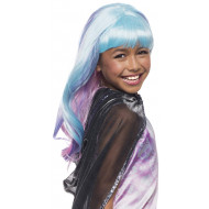 Peruca Infantil Monster High River Styxx Luxo