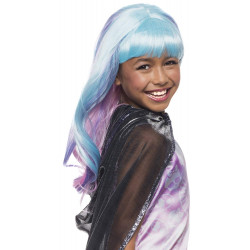 Peruca Infantil Monster High River Styxx Luxo