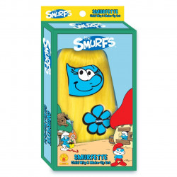 Peruca Infantil Smurfete Amarela do Smurfs Luxo