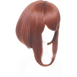 Peruca Naruto Luxo Cosplay Ochako