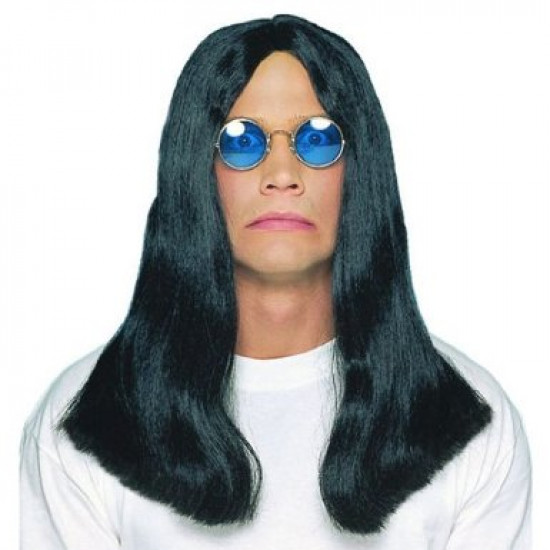 Peruca Ozzy Osbourne Adulto Peruca Ozzy Osbourne Adulto
