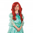Peruca Pequena Sereia Ariel Infantil Luxo