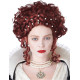 Peruca Rainha Elizabeth Elizabethan Adulto Luxo