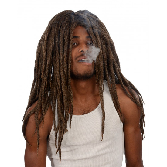 Peruca Rastafari Loiro Adulto Peruca Rastafari Loiro Adulto