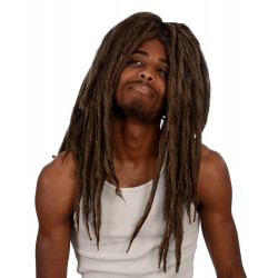 Peruca Rastafari Loiro Adulto
