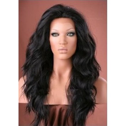 Peruca Remy Cabelo Humano Castanho Escuro